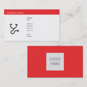 Gezondheidszorg - Bedrijven Visitekaartje (Voorkant / Achterkant)