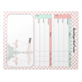 Gezondheidszorg Bloedsuiker Log Notitieblok (Voorkant)