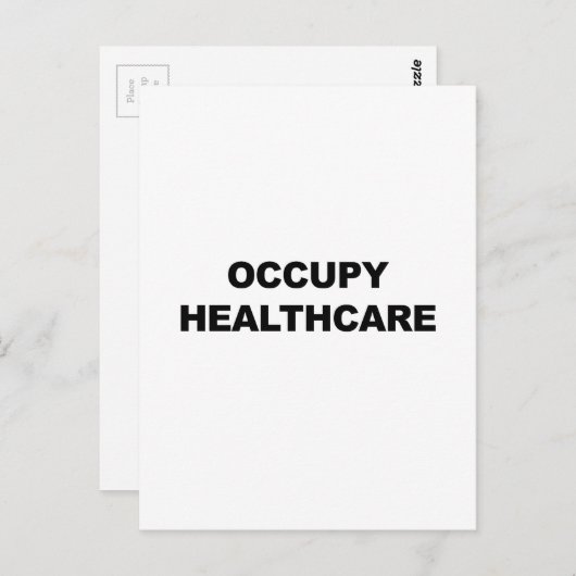 GEZONDHEIDSZORG BRIEFKAART (Voorkant / Achterkant)