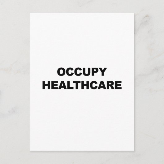 GEZONDHEIDSZORG BRIEFKAART (Voorkant)