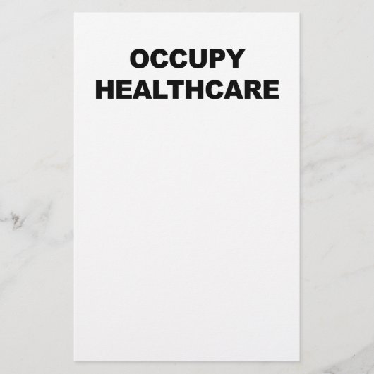 GEZONDHEIDSZORG BRIEFPAPIER (Voorkant)