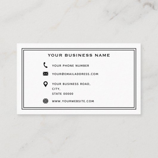 Gezondheidszorg CNA Verpleegarts Cardioloog Caduce Visitekaartje (Achterkant)