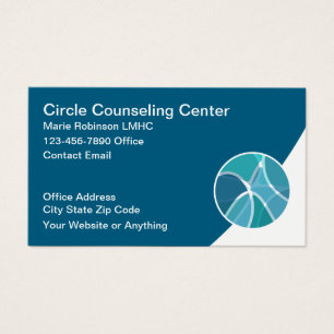 Gezondheidszorg Counseling Modern Minimalistisch Visitekaartje