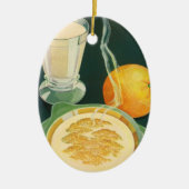  gezondheidszorg, dranken, gezonde ontbijten keramisch ornament (Voorkant)