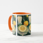 gezondheidszorg, dranken, gezonde ontbijten mok (Voorkant links)