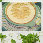 gezondheidszorg, dranken, gezonde ontbijten theedoek (Gevouwen)