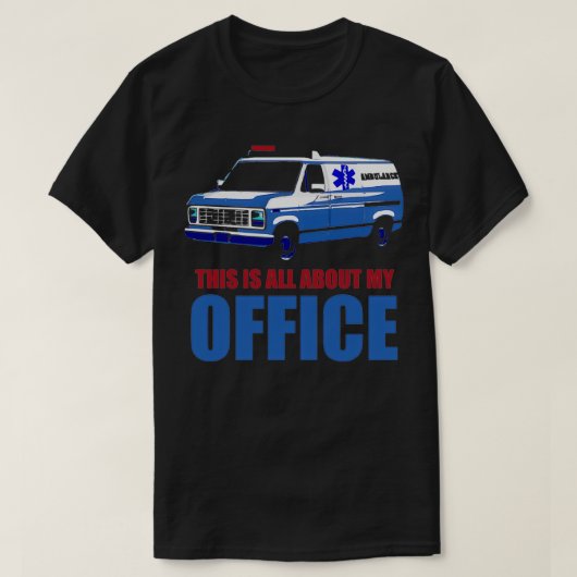Gezondheidszorg Frontline Ambulance drivers bespar T-shirt (Design voorkant)