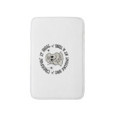 Gezondheidszorg Halloween, Creeping It Real One Pa Badmat (Voorkant Verticaal)