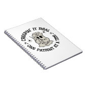 Gezondheidszorg Halloween, Creeping It Real One Pa Notitieboek (Rechterzijde)