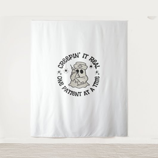 Gezondheidszorg Halloween, Creeping It Real One Pa Wandkleed (Voorkant)