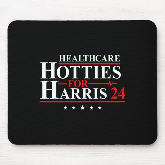 Gezondheidszorg Hotties voor Harris 24 Stem Harris Muismat (Voorkant)