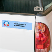 Gezondheidszorg is een mensenrecht bumpersticker (Op Truck)