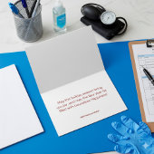 Gezondheidszorg Kerstgroeten met liefde Feestdagen Kaart