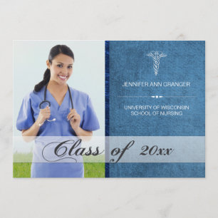 Gezondheidszorg Medische Afstuderen Fotoaankondigi Aankondiging