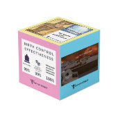 Gezondheidszorg meme foto kubus (Voorkant hoekig)