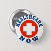 Gezondheidszorg nu! ronde button 5,7 cm (Voorkant /achterkant)