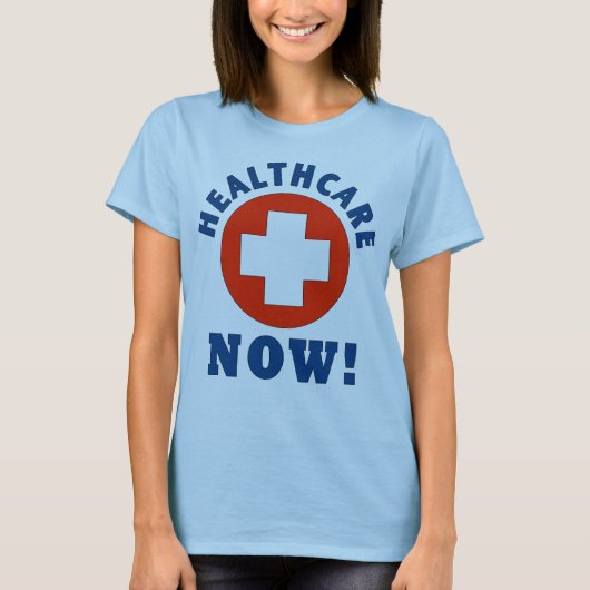 Gezondheidszorg nu! t-shirt (Voorkant)