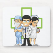 Gezondheidszorg of medisch personeel - Arts & verp Muismat (Voorkant)