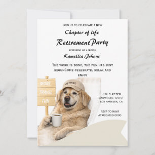 Gezondheidszorg Pensioenfeest, Leuke Hond Kaart