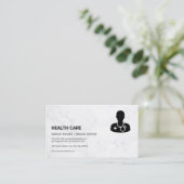 Gezondheidszorg  | Pictogram huisarts Afsprakenkaartje (Staand voorkant)