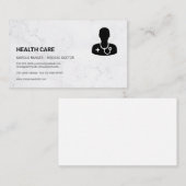 Gezondheidszorg  | Pictogram huisarts Afsprakenkaartje (Voorkant / Achterkant)