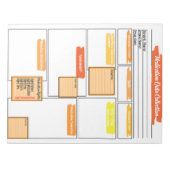 Gezondheidszorg Student Medicatie Sjabloon Notitieblok (Voorkant)
