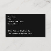 Gezondheidszorg Thema Moderne Visitekaartjes (Achterkant)