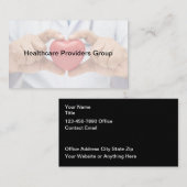 Gezondheidszorg Thema Moderne Visitekaartjes (Voorkant / Achterkant)