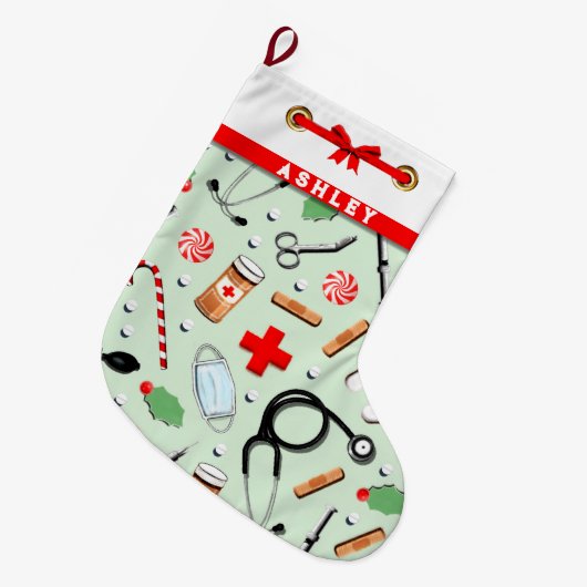 Gezondheidszorg Vakantiegift Grote Kerstsok (Voorkant (Hangend))