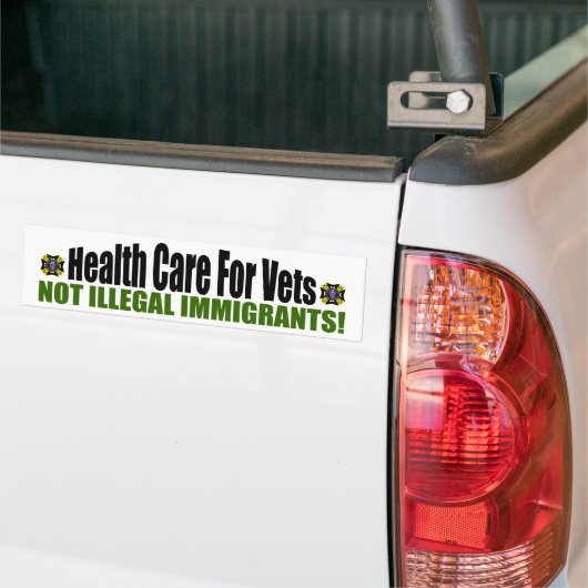 Gezondheidszorg voor dierenartsen bumpersticker (Op Truck)