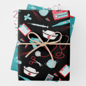 Gezondheidszorg voor verpleegkundigen inpakpapier vel (In situ)