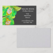 Gezondheidszorg voor vrouwen: moderne orchidee blo visitekaartje (Voorkant / Achterkant)