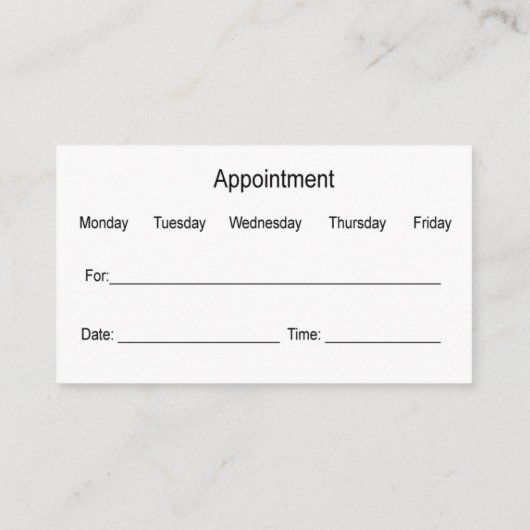 Gezondheidszorg voor vrouwen OB-GYN Medical Visitekaartje (Achterkant)