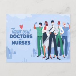 GEZONDHEIDSZORG WERKNEMERS WERKDAG BRIEFKAART