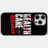 Gezondheidszorgbeambte Gratis Universele betaalbar Case-Mate iPhone Case (Achterkant (horizontaal))