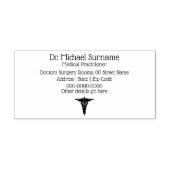 Gezondheidszorgprofessionals artsen DIY caduceus Zelfinktende Stempel (Design)