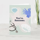 Gezondheidszorgwerker - Blanco kaart (Voorkant)