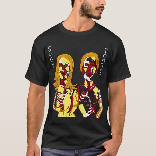 Gezongen tangen t-shirt (Voorkant)