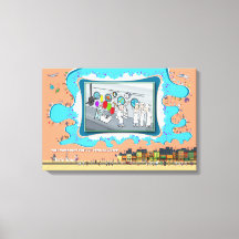 Gezonken door verrassing | Verjaardag 24x16