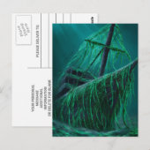 Gezonken schepen omarmen briefkaart (Voorkant / Achterkant)