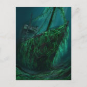 Gezonken schepen omarmen briefkaart (Voorkant)