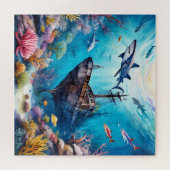 Gezonken Schip Legpuzzel (Horizontaal)