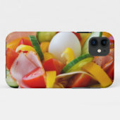 Gezont vegan ontbijt Case-Mate iPhone case (Achterkant (horizontaal))