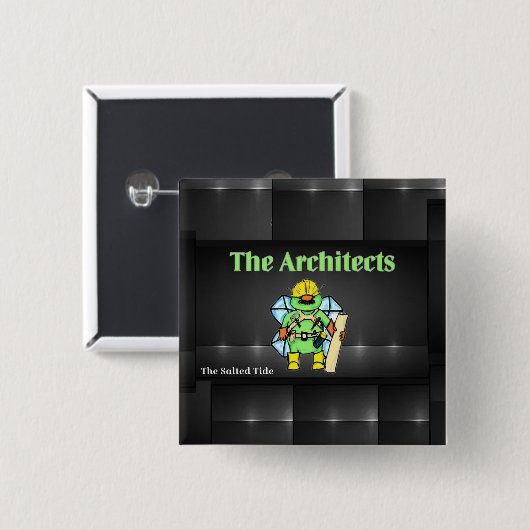 Gezouten architect gedijen Button (Voorkant /achterkant)