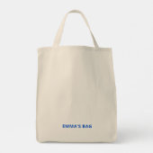 gezouten boter tote bag (Achterkant)