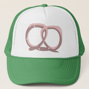 Gezouten Pretzel Twist Patroon Roze   Trucker Pet