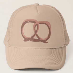 Gezouten Pretzel Twist Roze Trucker Pet