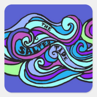 Gezouten Sticker