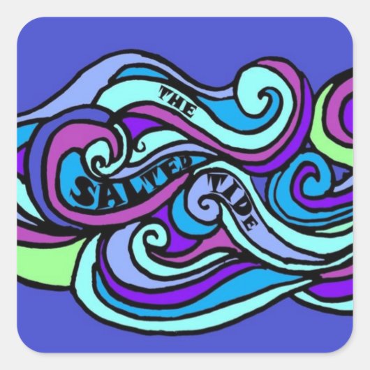 Gezouten Sticker (Voorkant)