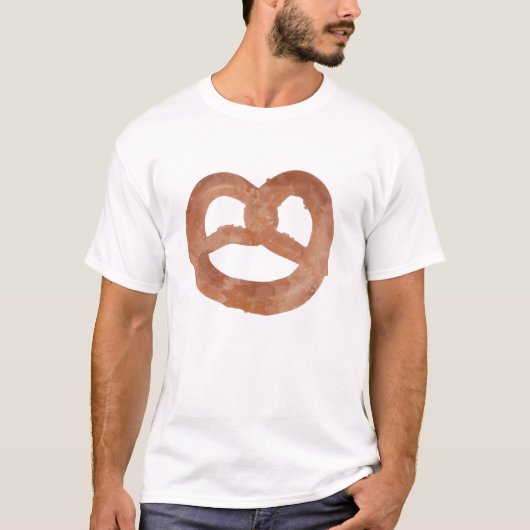 Gezouten zachte pretzel t-shirt (Voorkant)